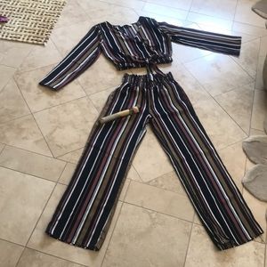 Vintage Havana stripe SET